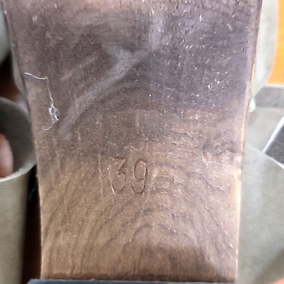 LOTTAS FROM STOCKHOLM WOMEN'S HIGHWOOD MARY JANE LEATHER CLOG SIZE 39 USA 8.5 - Picture 7 of 9